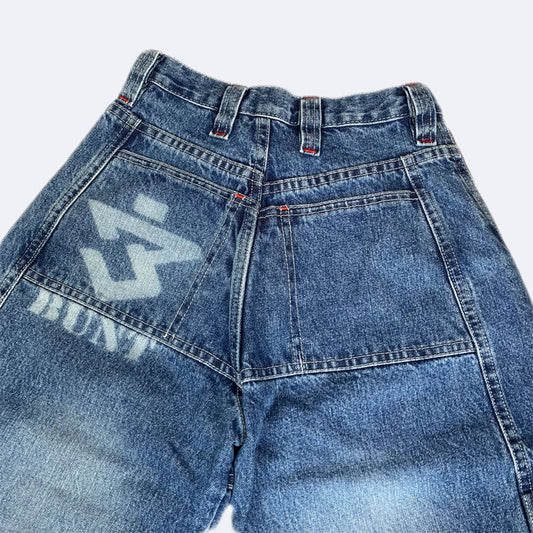 Vintage Bunt Baggy Jeans (XS)