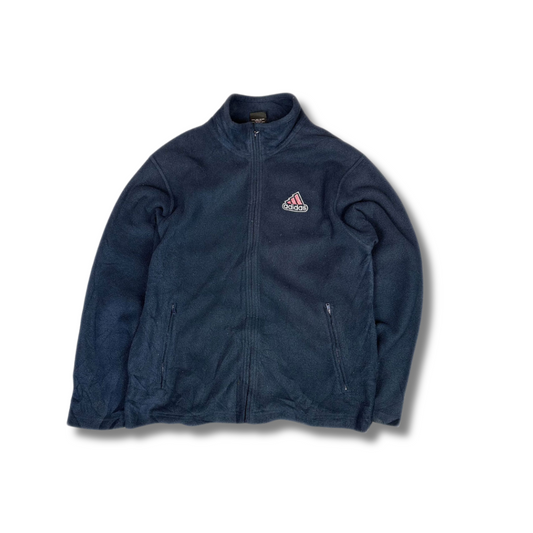 Vintage Adidas Fleece Dunkelblau (S)