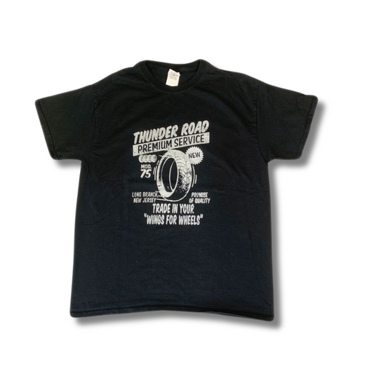 Vintage Thunder Road T-Shirt Schwarz (L)
