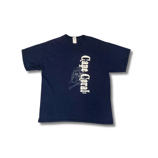 Vintage Cape Coral T-Shirt Dunkelblau (XL)
