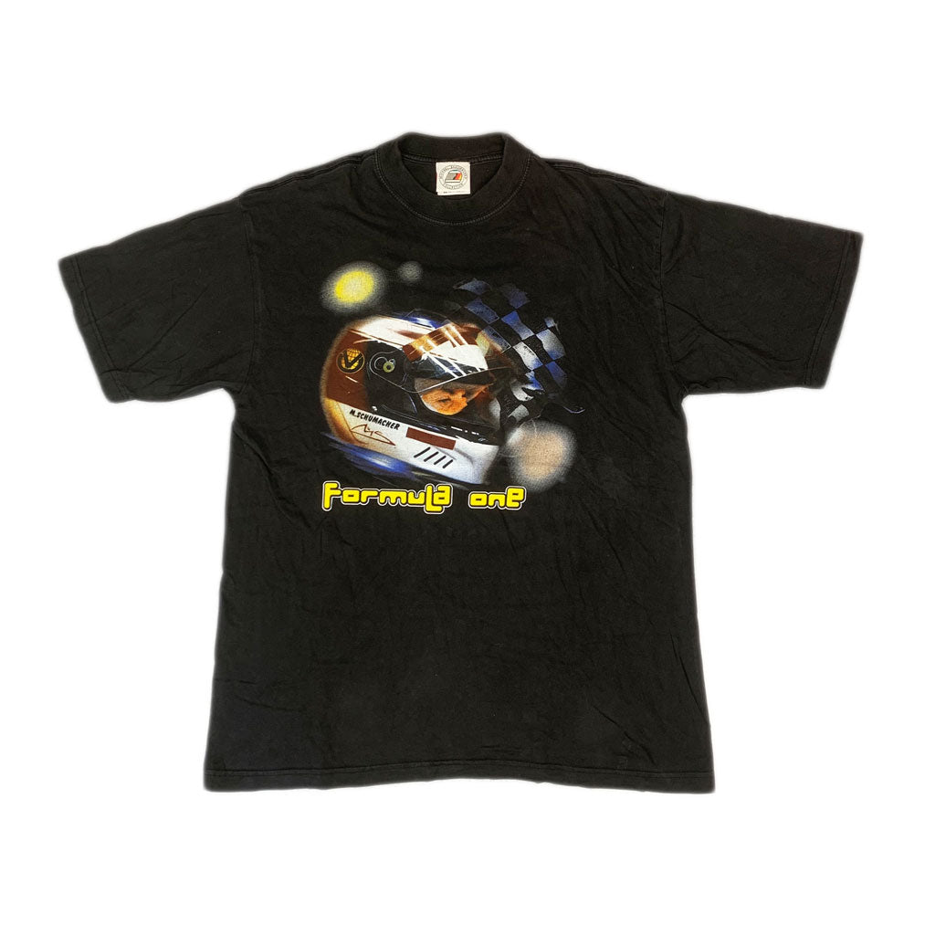 Vintage Michael Schumacher Collection Formula One T-Shirt Schwarz (L)