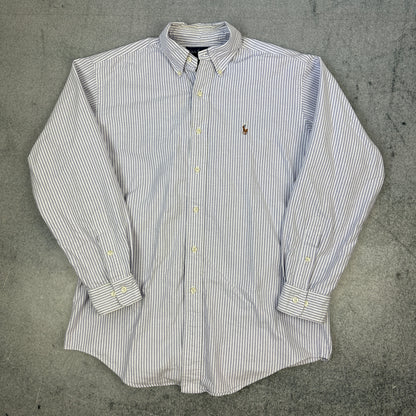 Ralph Lauren Hemd Fliederfarben / Weiß (S)