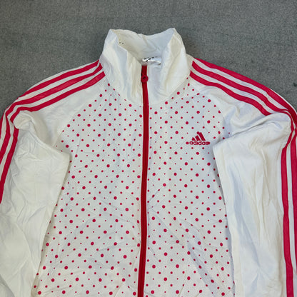 Adidas Trainingsjacke gepunktet (S)