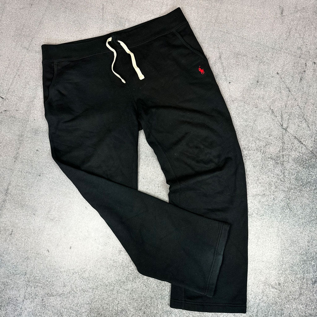 Vintage Baggy Ralph Lauren Jogginghose Schwarz (L)