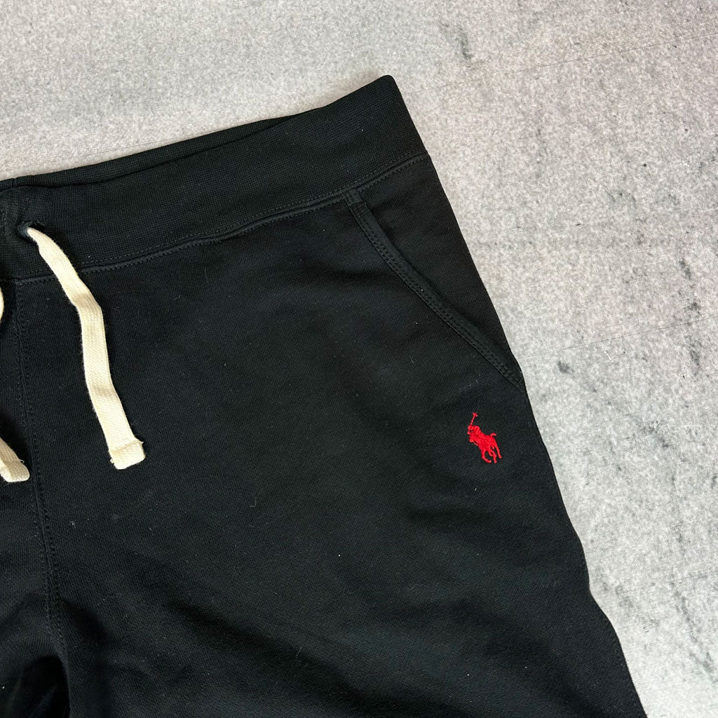 Vintage Baggy Ralph Lauren Jogginghose Schwarz (L)