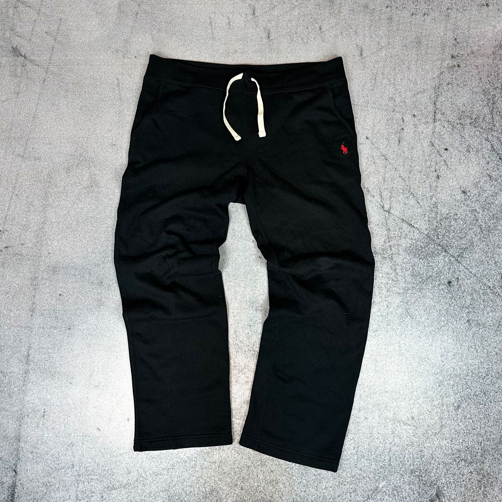 Vintage Baggy Ralph Lauren Jogginghose Schwarz (L)