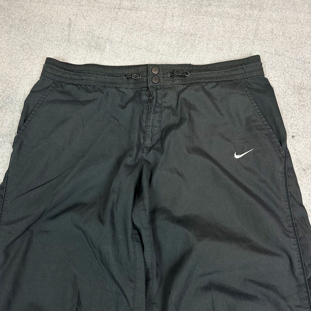 Vintage Nike Baggy Trackpants Schwarz (L)