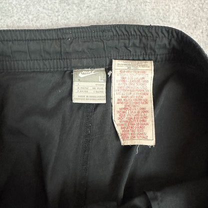 Vintage Nike Baggy Trackpants Schwarz (L)