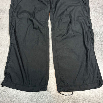 Vintage Nike Baggy Trackpants Schwarz (L)