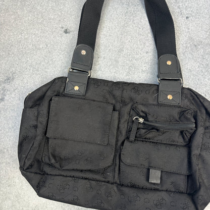 Schwarze Vintage Handtasche