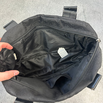 Schwarze Vintage Handtasche