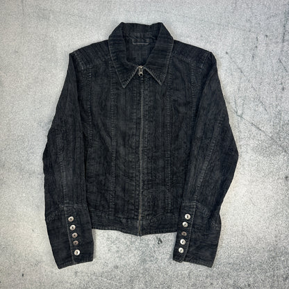 Cordjacke Schwarz (S)
