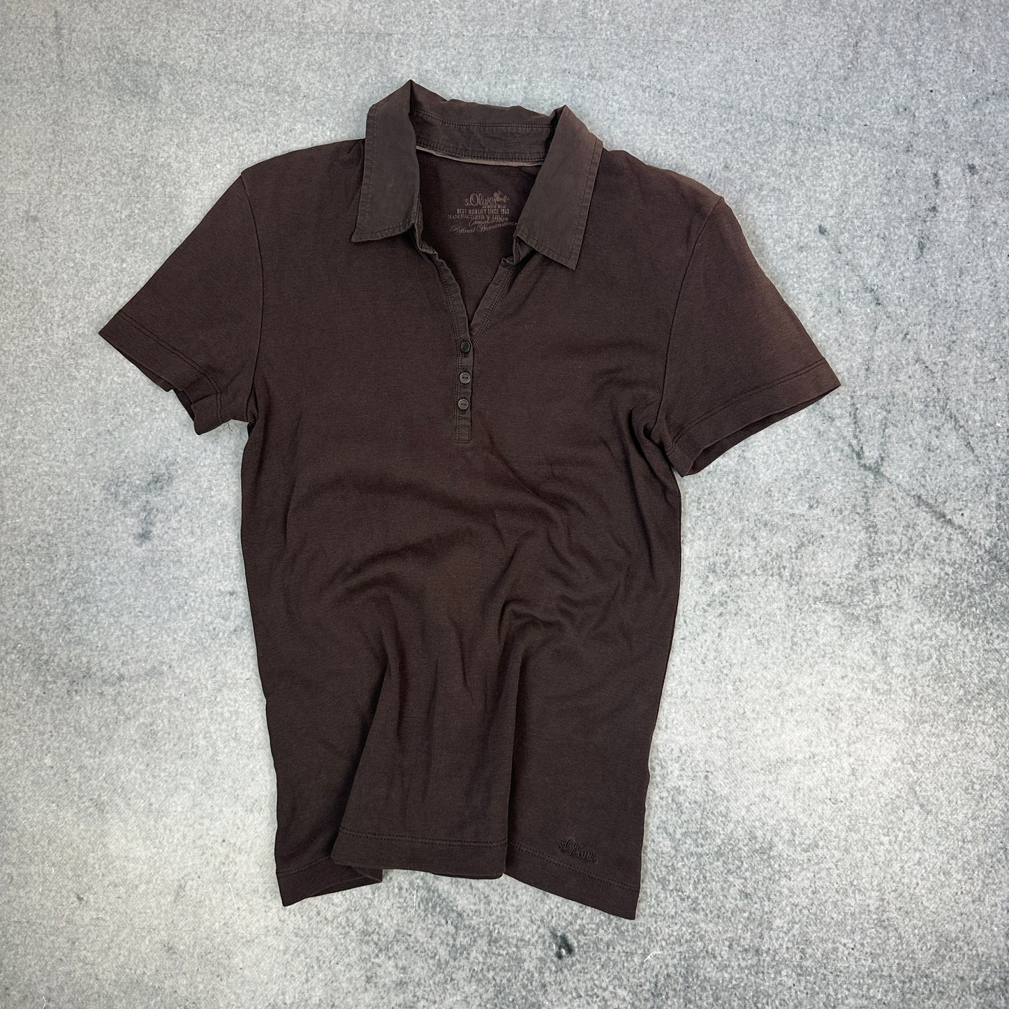 S.Oliver Poloshirt Braun (XS-S)