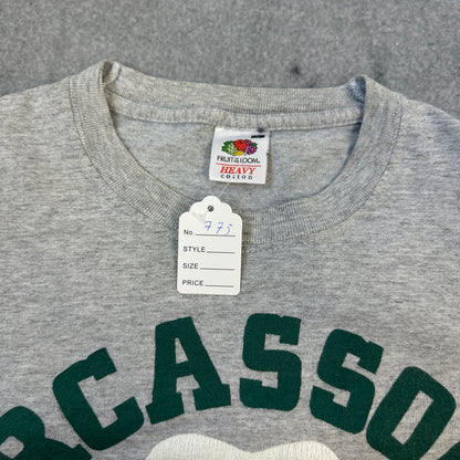 Vintage Carcassonne T-Shirt Grau (S)