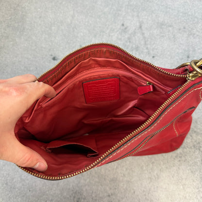 Vintage Coach Handtasche Rot