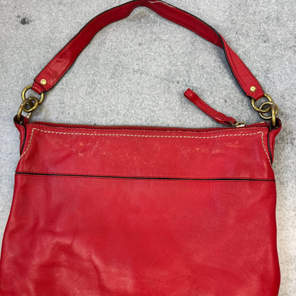 Vintage Coach Handtasche Rot