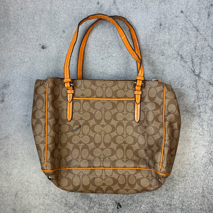 Vintage Coach Monogram Handtasche