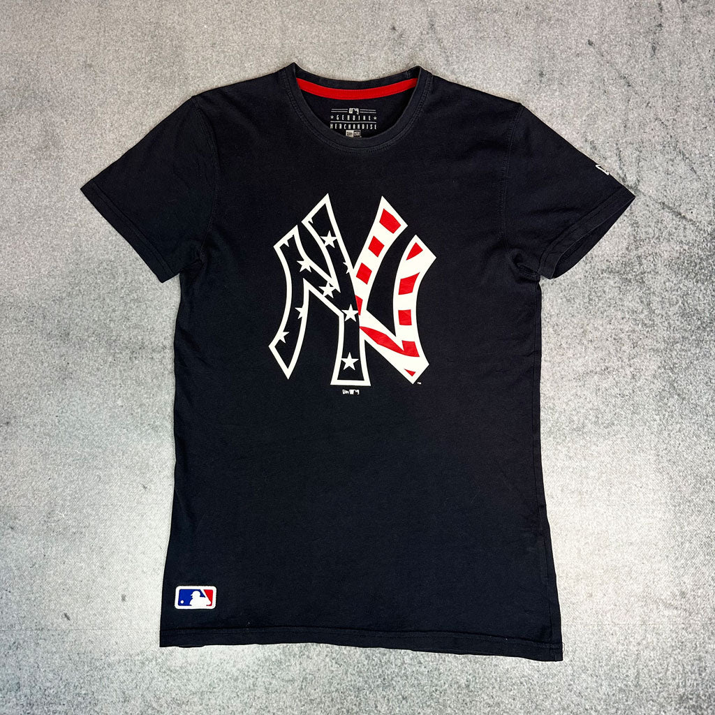 New Era Yankees T-Shirt Schwarz (XS)