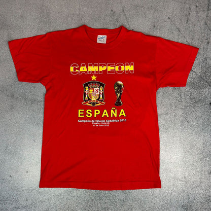 Campeon Espana T-Shirt 2010 Rot (S)