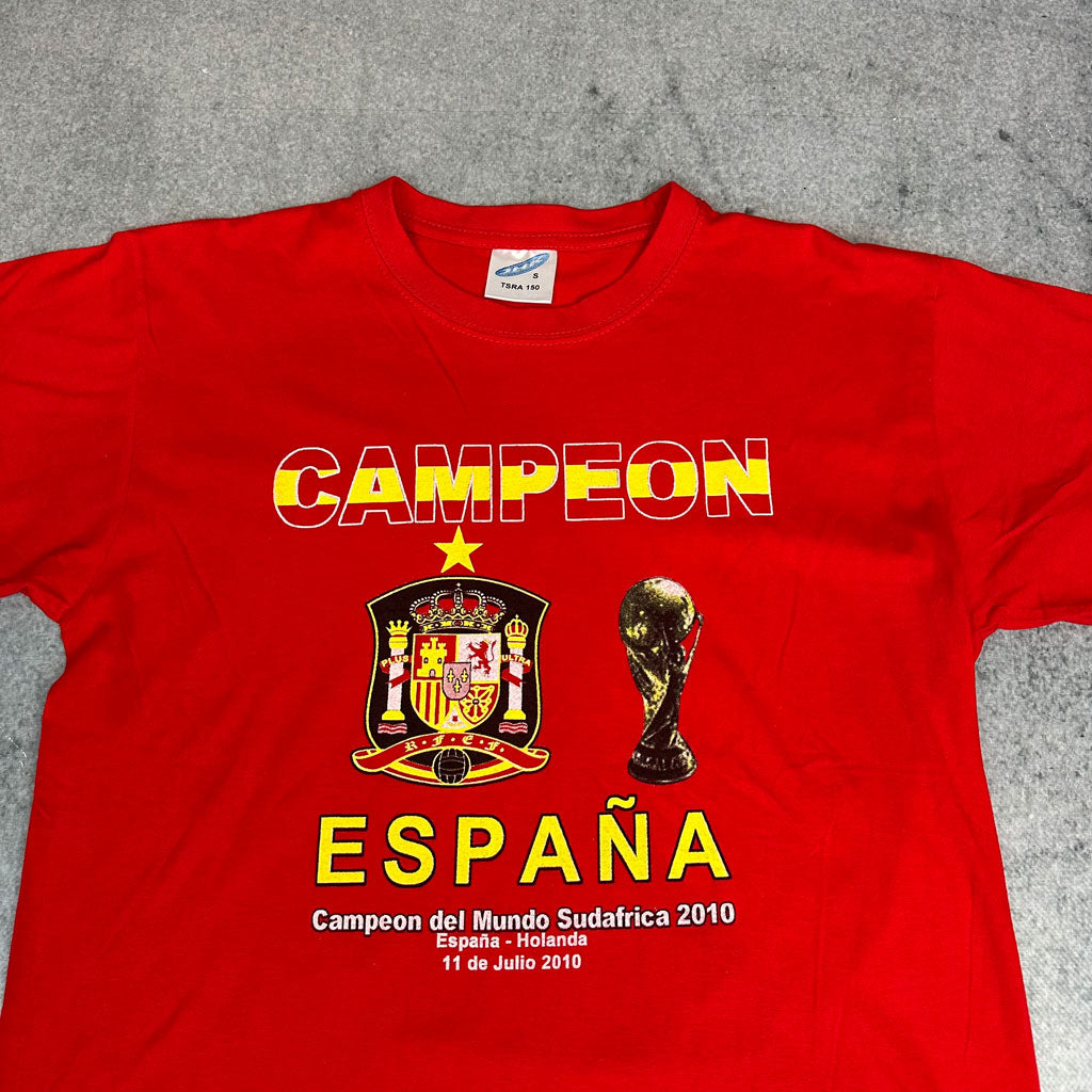 Campeon Espana T-Shirt 2010 Rot (S)