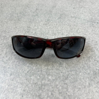 Sonnenbrille Rot/Schwarz