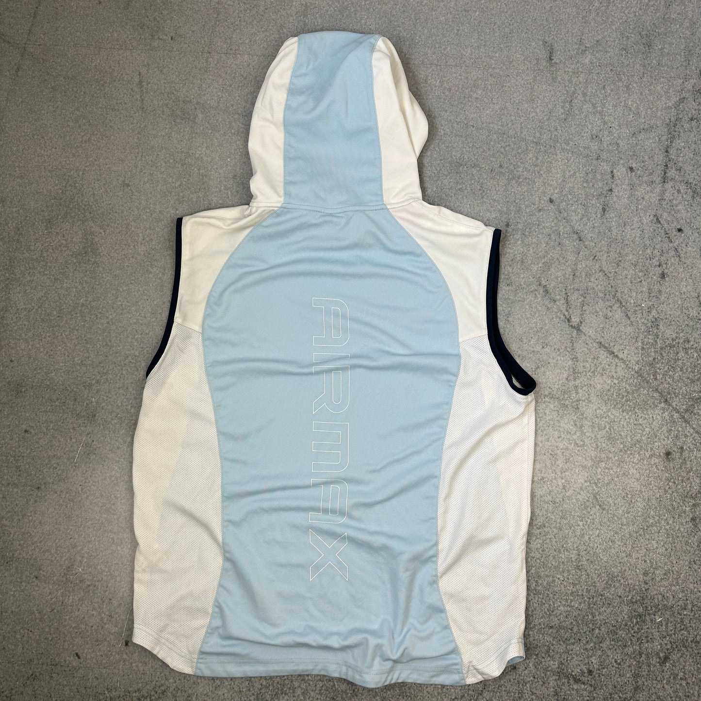 Vintage Nike Air Max Series 87 Hoodie Blau/Weiß (L)