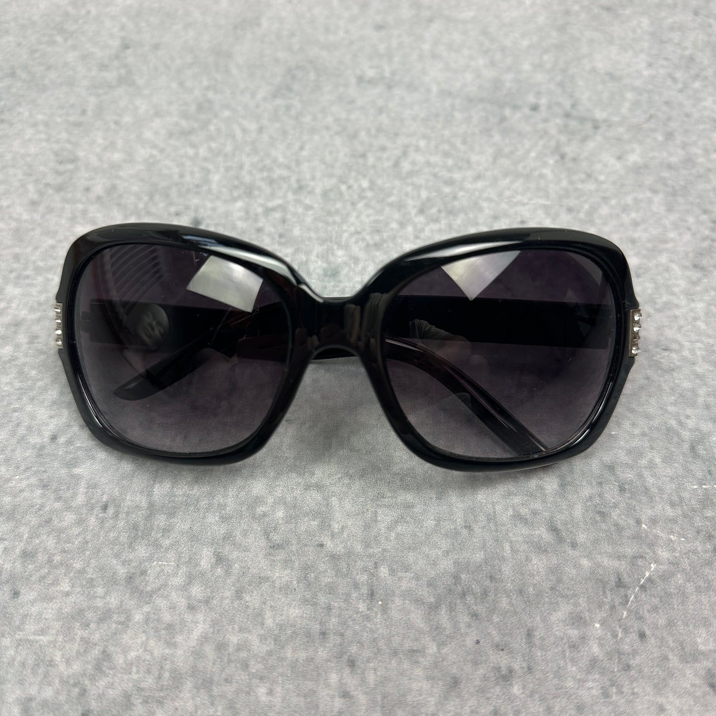 Y2K Style Sonnenbrille Schwarz