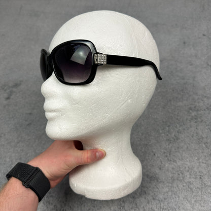 Y2K Style Sonnenbrille Schwarz
