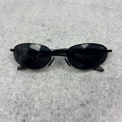 Vintage Police Sonnenbrille Schwarz