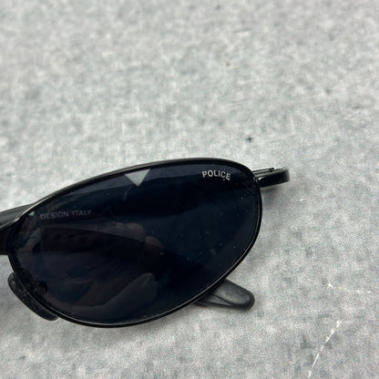 Vintage Police Sonnenbrille Schwarz