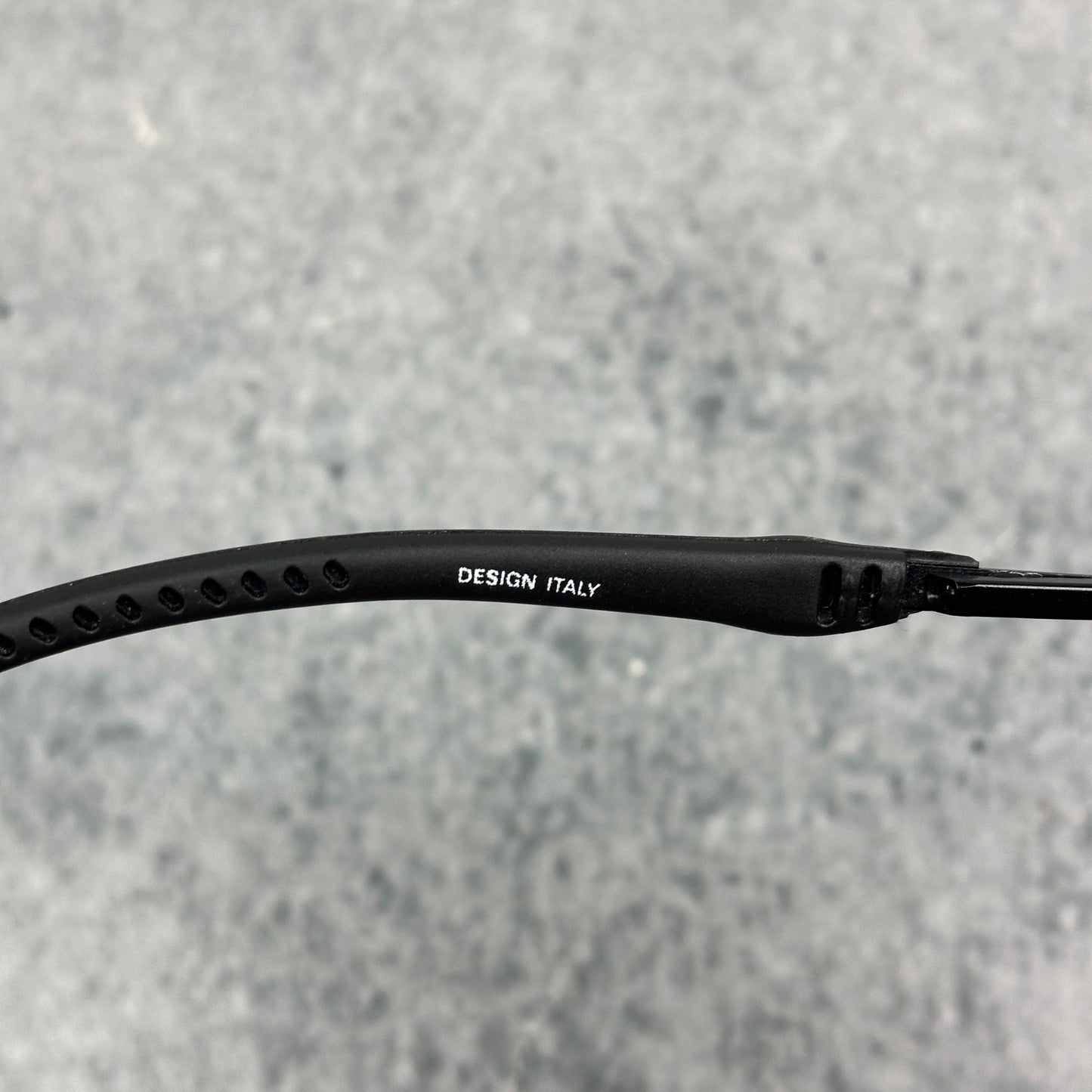 Vintage Police Sonnenbrille Schwarz