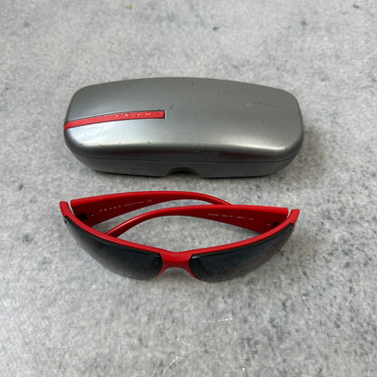 Prada Sprot Sonnenbrille SPS 06E OBU-1A1 mit Etui