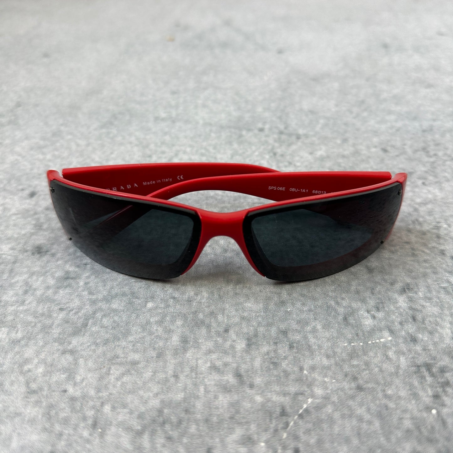 Prada Sprot Sonnenbrille SPS 06E OBU-1A1 mit Etui