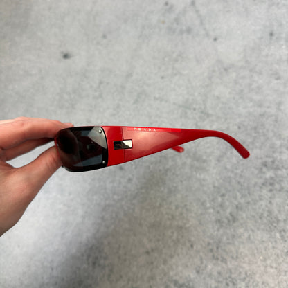 Prada Sprot Sonnenbrille SPS 06E OBU-1A1 mit Etui
