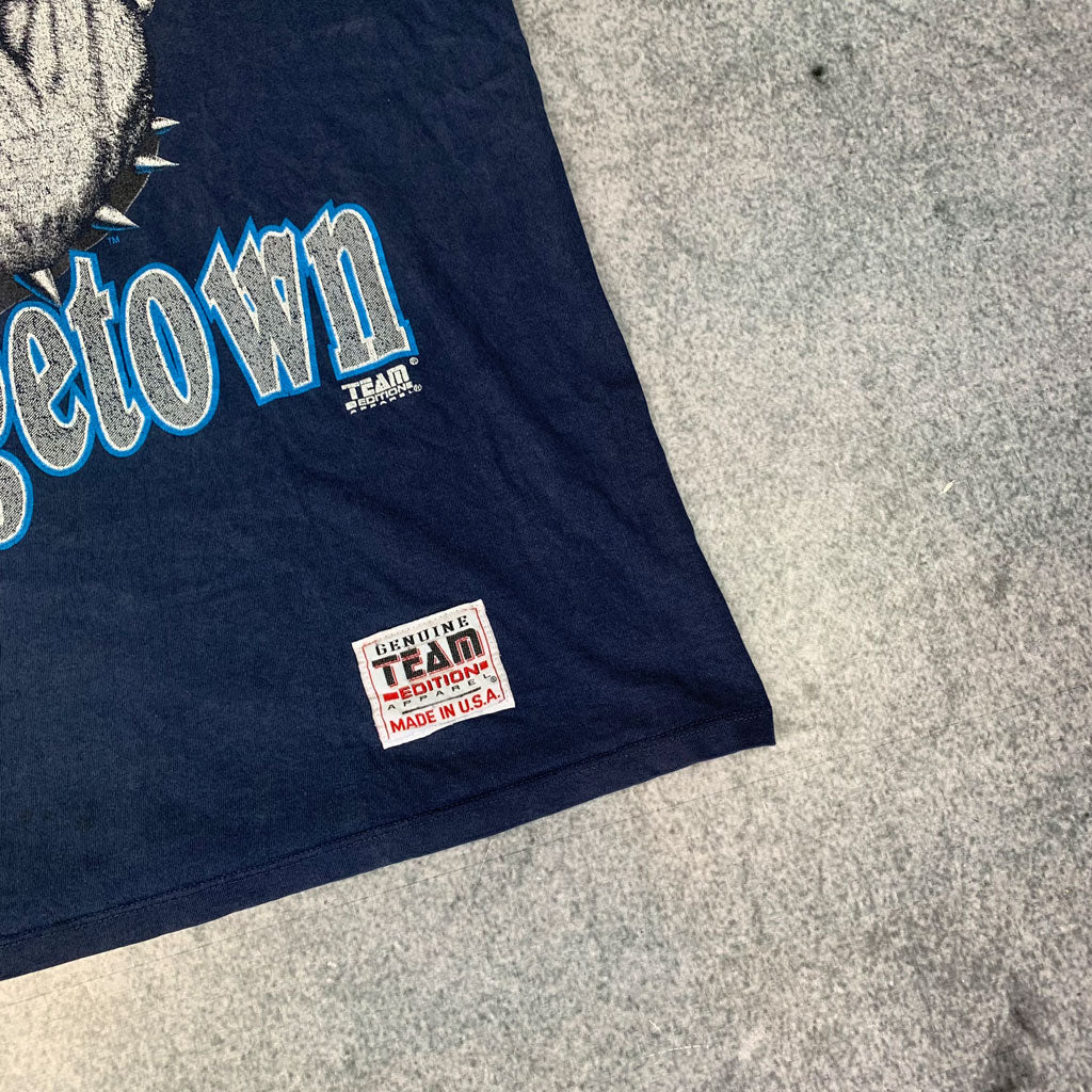 Vintage Georgetown T-Shirt Dunkelblau (XL)