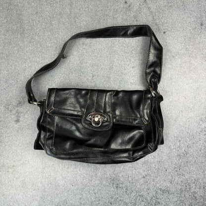 Y2K Mondani New York Handtasche Schwarz