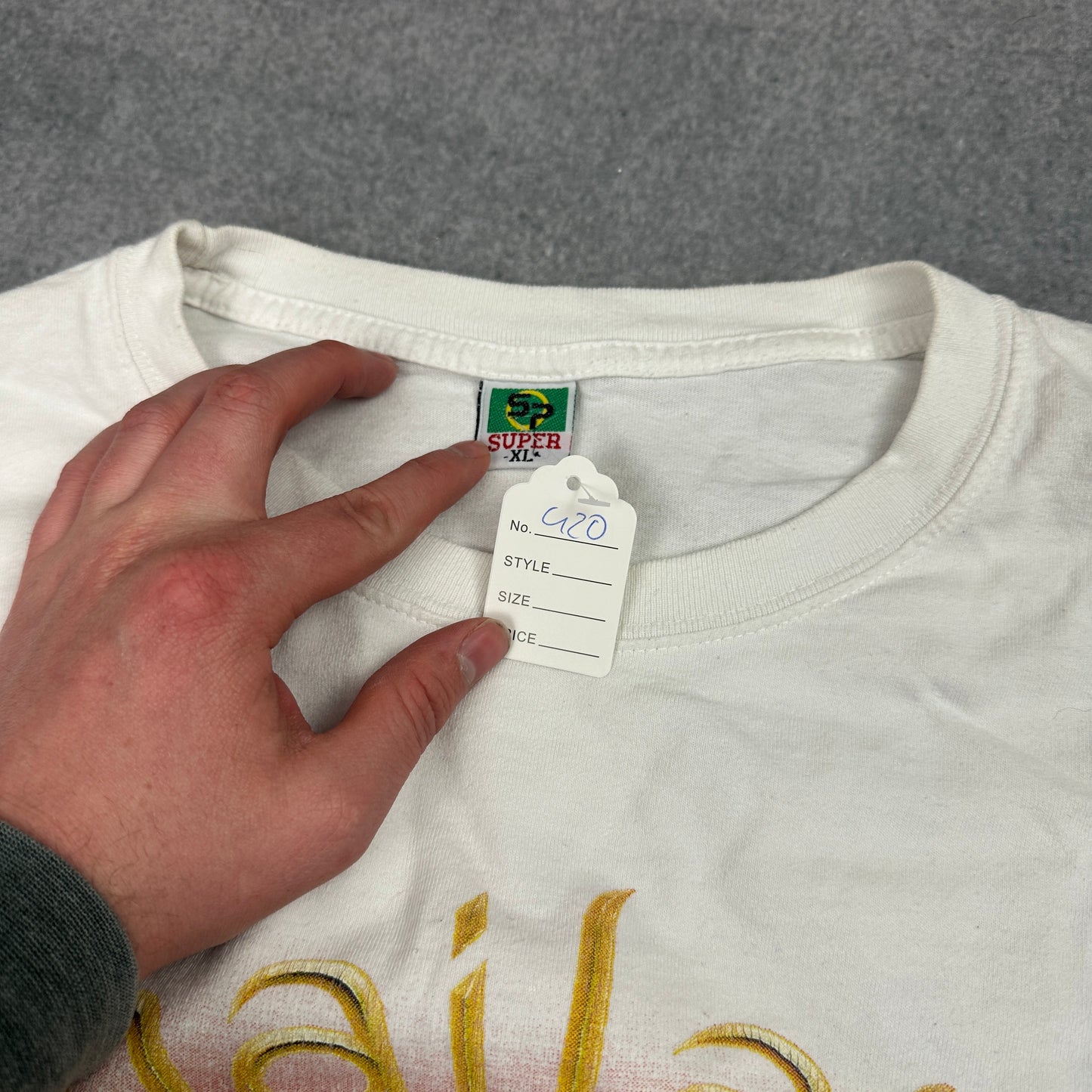 Vintage Thailand T-Shirt Weiß (XL)