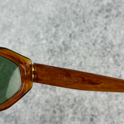 Vintage UVEX Original 70er Jahre Sonnenbrille Braun