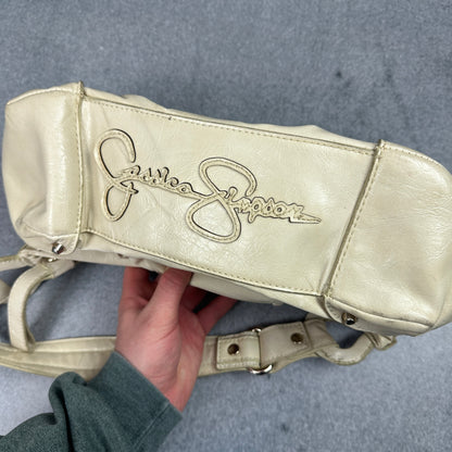Y2K Jessica Simpson Tasche Creme