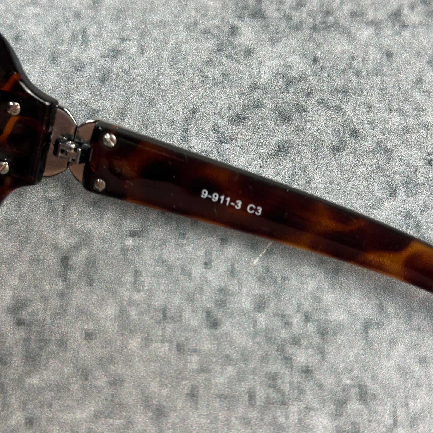 Braune Y2K Style Sonnenbrille