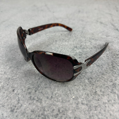 Braune Y2K Style Sonnenbrille