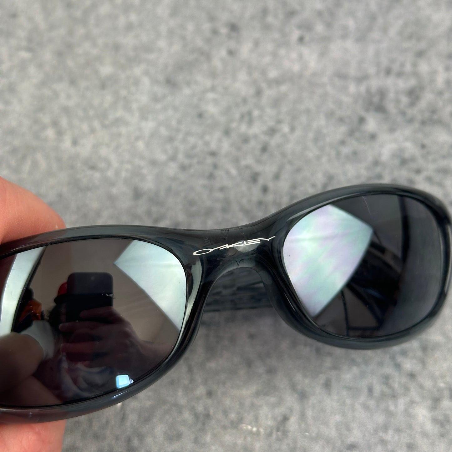 Oakley Fives 2.0 Vintage Sonnenbrille mit Etui