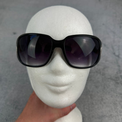 Y2K Style Sonnenbrille Schwarz