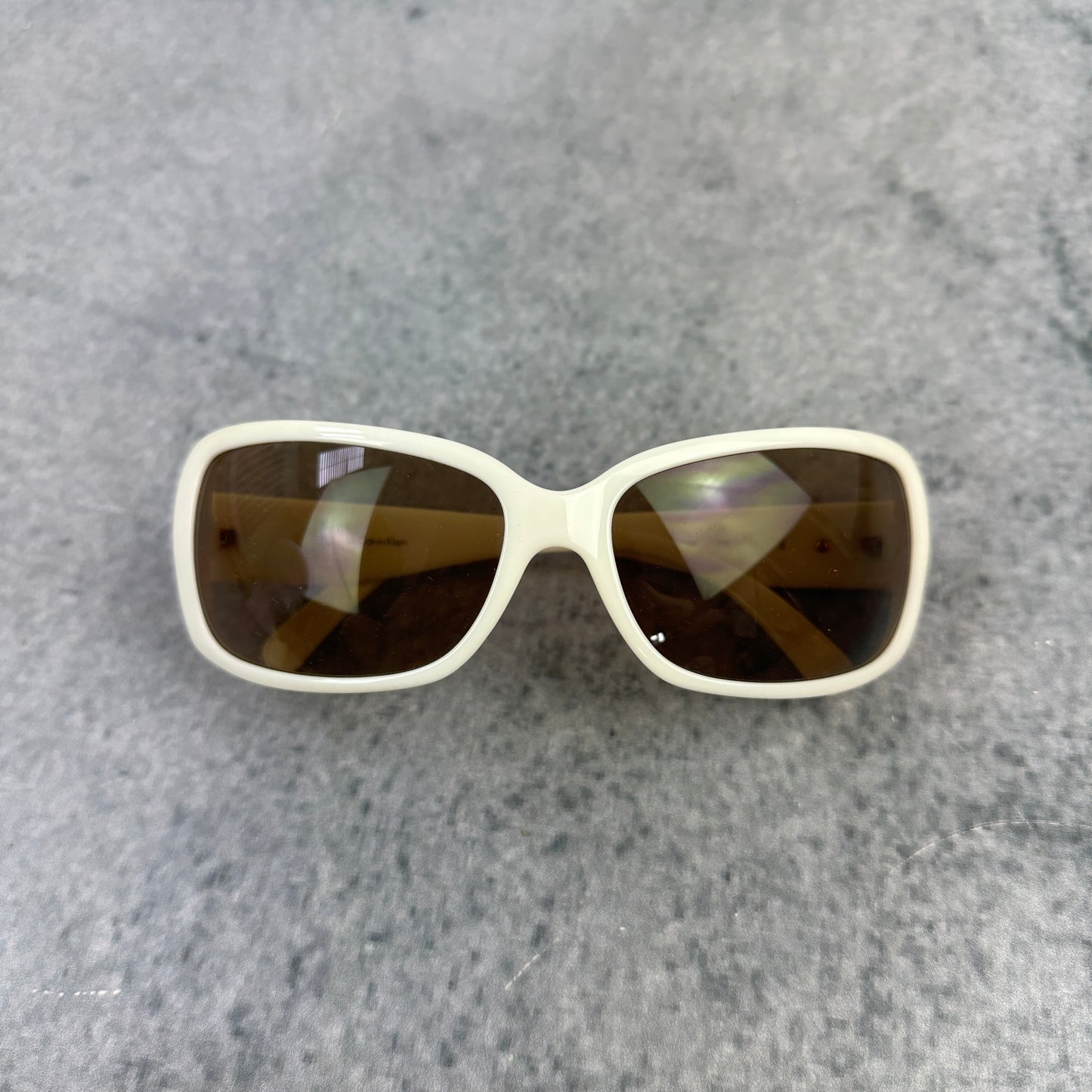 Calvin Klein Sonnenbrille Weiß
