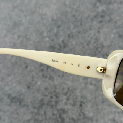 Calvin Klein Sonnenbrille Weiß