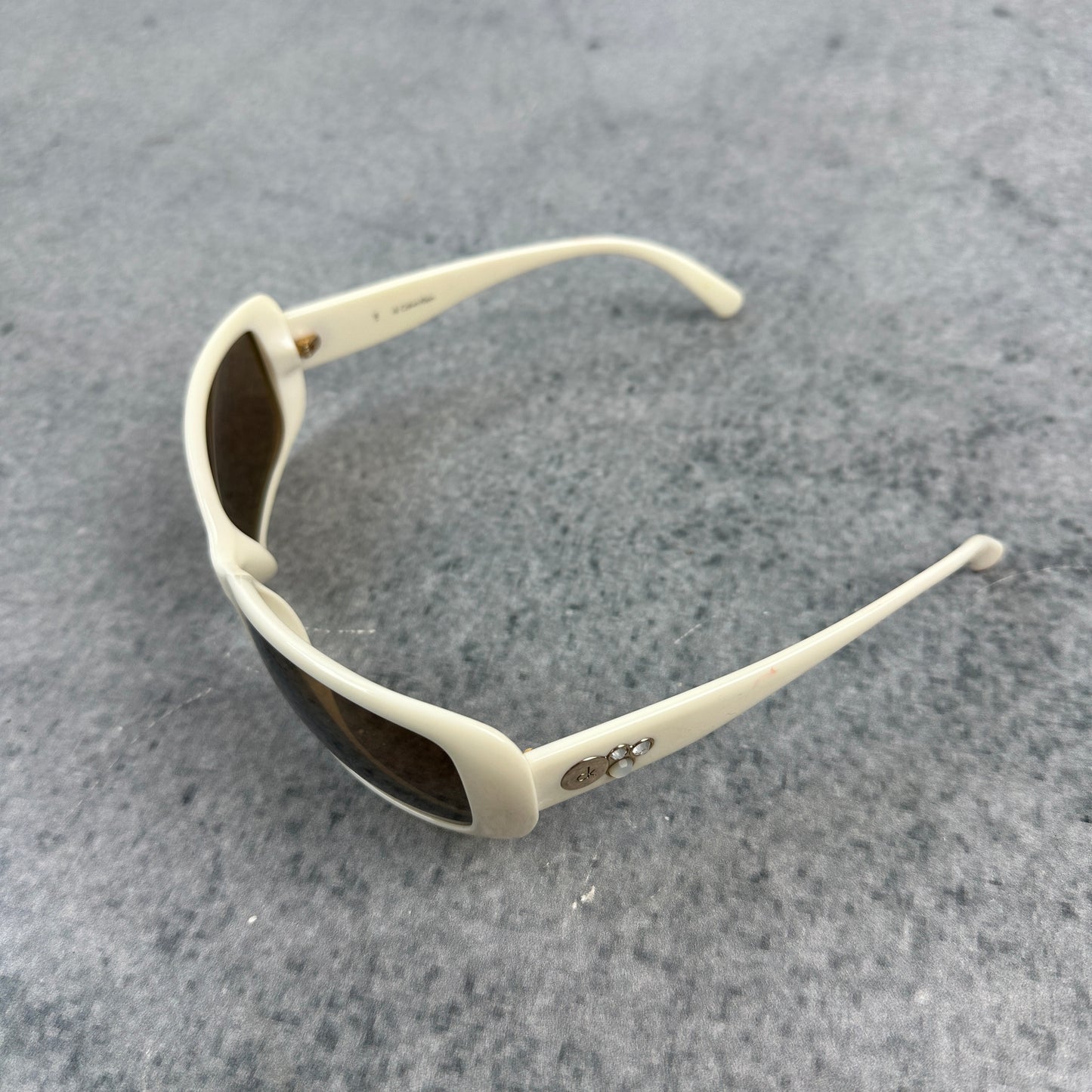 Calvin Klein Sonnenbrille Weiß