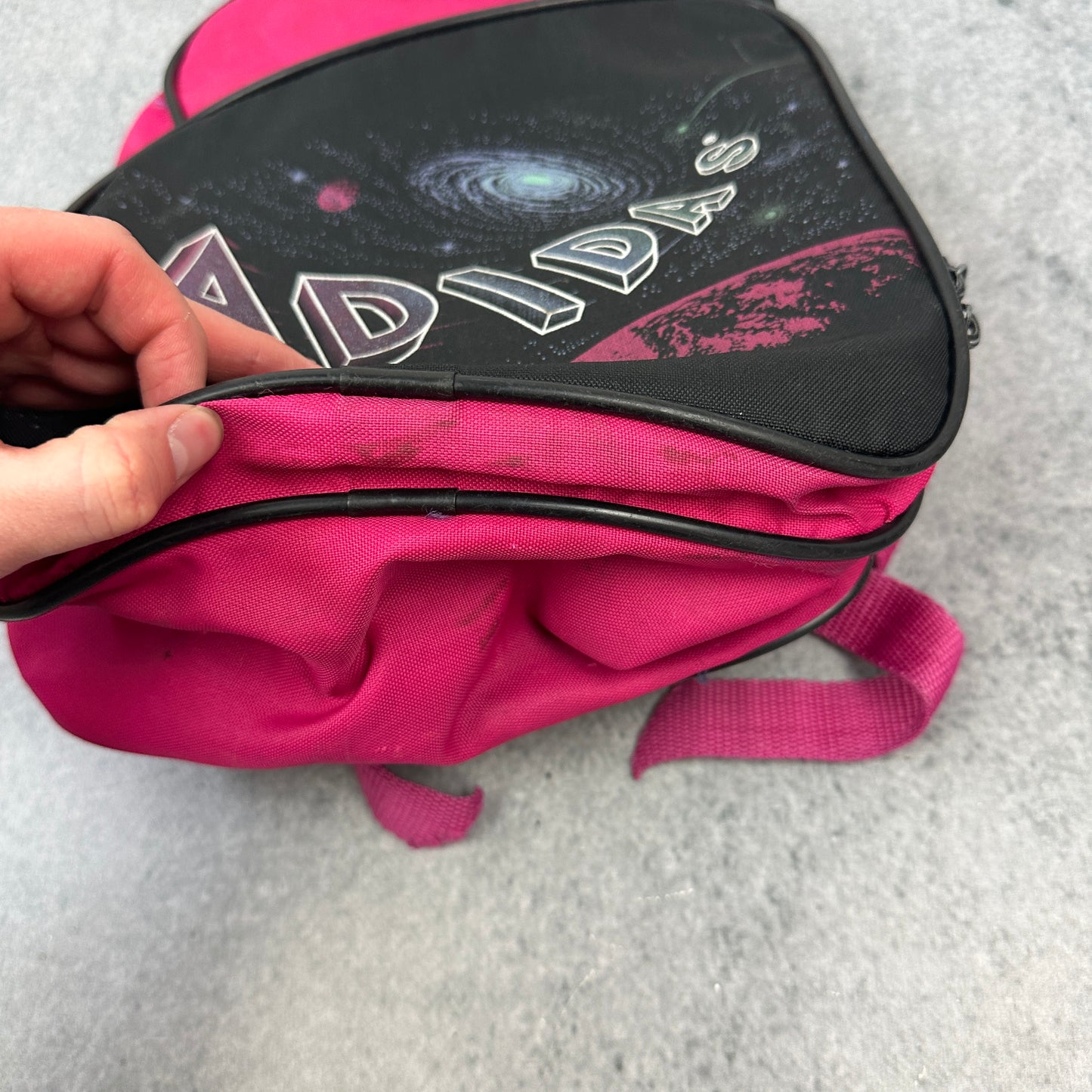 Vintage Adidas Galaxy Rucksack Pink