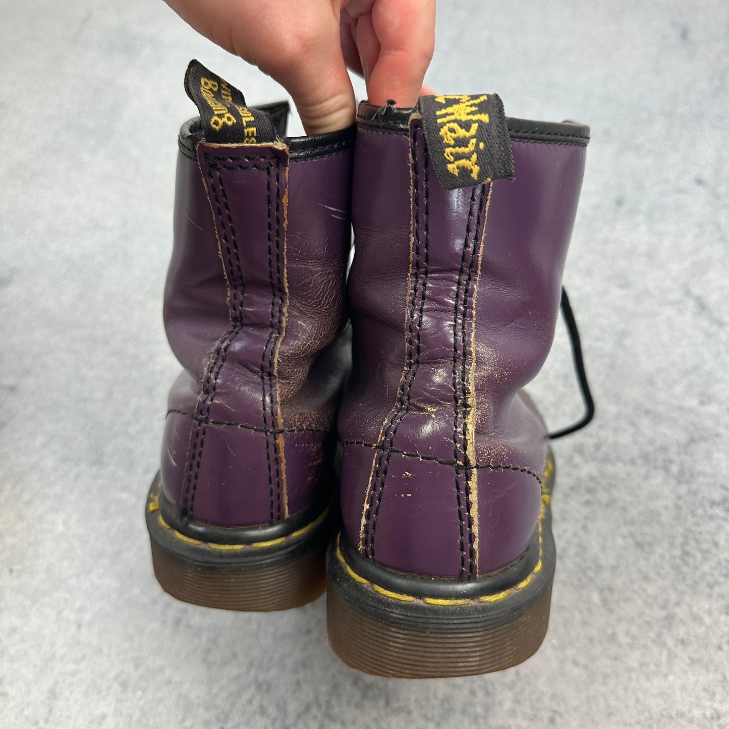 Dr. Martens Stiefel Lila (EU39)