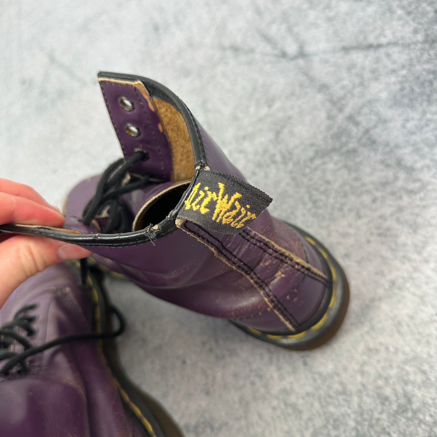 Dr. Martens Stiefel Lila (EU39)