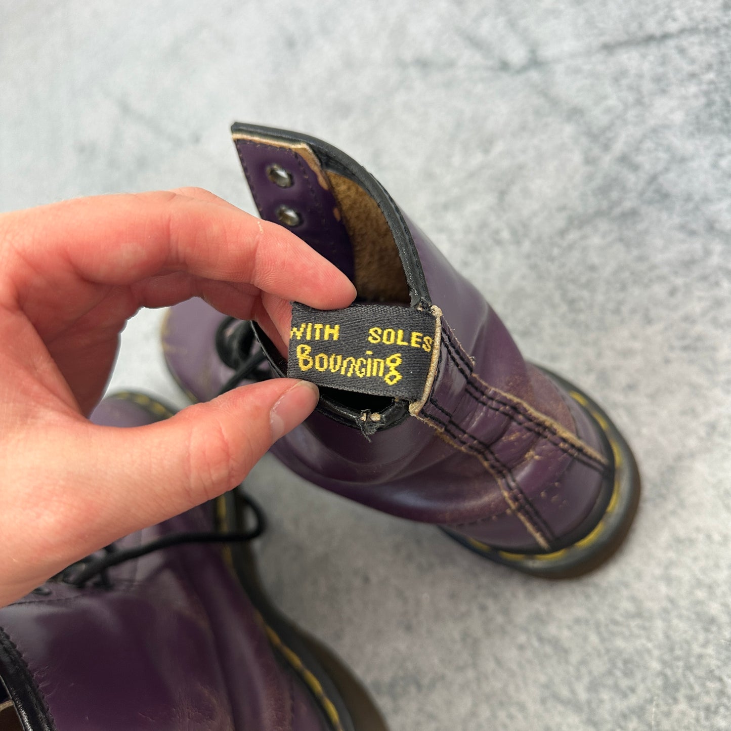 Dr. Martens Stiefel Lila (EU39)